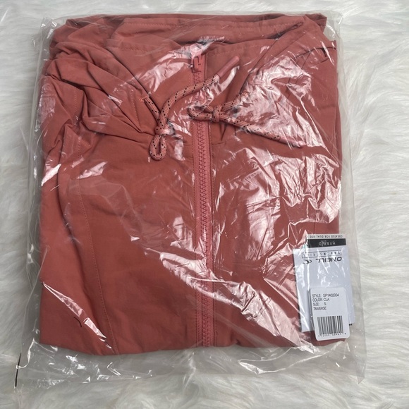 O’Neil Coral Traverse Drawstring-Waist Funnel Collar Anorak Size Small New - Picture 5 of 9
